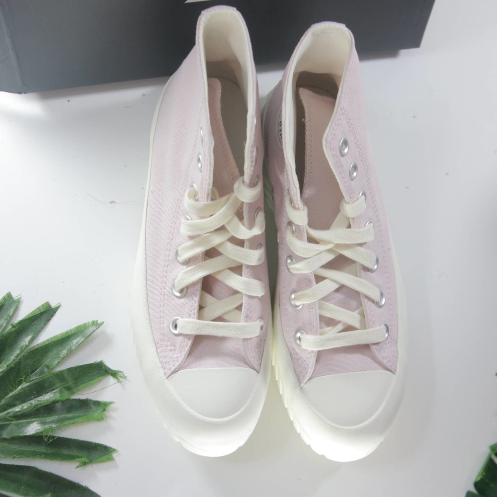 Converse High Top Lugged 2.0 Platform a02424c White Pink Women's Sneakers - Picture 2 of 7